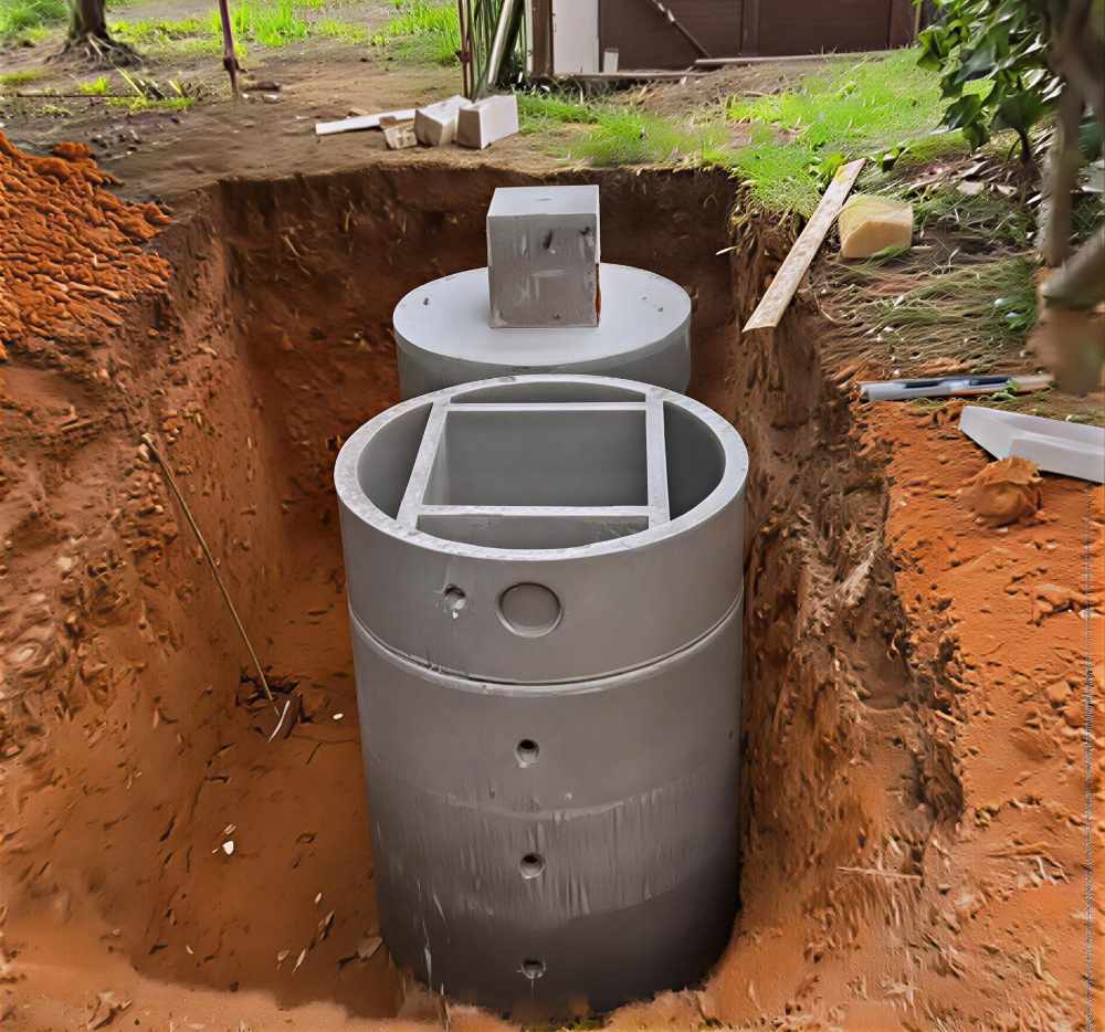 installazione fossa biologica in un immobile residenziale in campagna